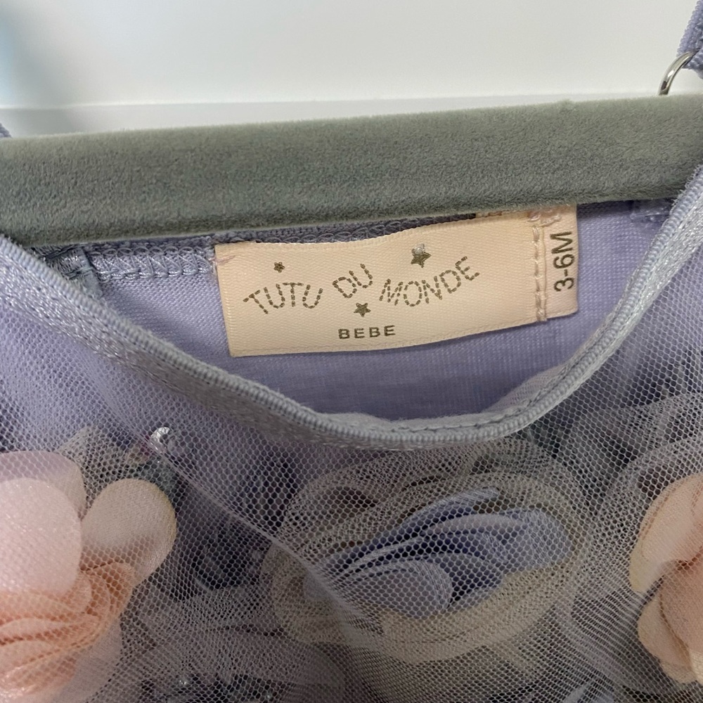 Tutu Du Monde Lavender Flower Sequined Dress - Picture 4 of 5